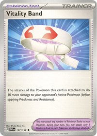 Vitality Band - SV01: Scarlet & Violet Base Set - 197/198