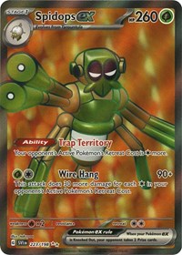 Spidops ex - 223/198 - SV01: Scarlet & Violet Base Set - 223/198