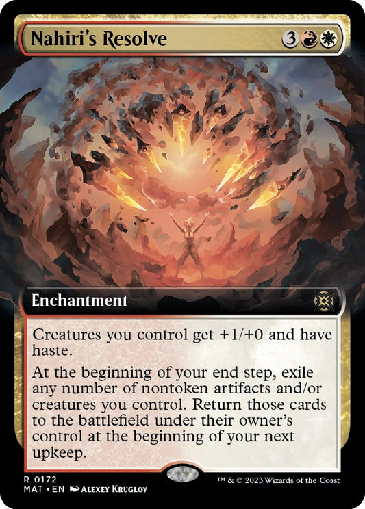 Nahiri's Resolve (Extended Art)