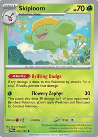 Skiploom - SV02: Paldea Evolved - 002/193