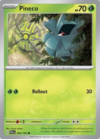 Pineco - SV02: Paldea Evolved - 004/193