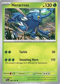 Heracross - 006/193 - SV02: Paldea Evolved - 006/193