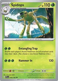 Spidops - SV02: Paldea Evolved - 018/193