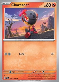 Charcadet - 038/193 - SV02: Paldea Evolved - 038/193