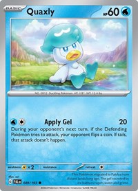 Quaxly - 049/193 - SV02: Paldea Evolved - 049/193