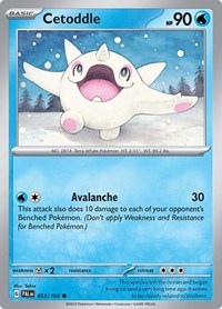 Cetoddle - 053/193 - SV02: Paldea Evolved - 053/193