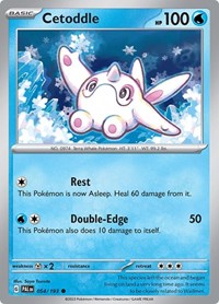 Cetoddle - 054/193 - SV02: Paldea Evolved - 054/193