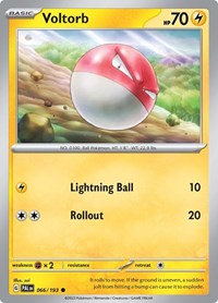 Voltorb - SV02: Paldea Evolved - 066/193