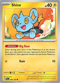 Shinx - 068/193 - SV02: Paldea Evolved - 068/193