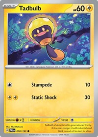 Tadbulb - 078/193 - SV02: Paldea Evolved - 078/193