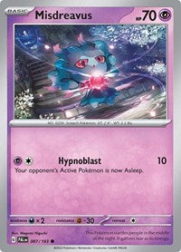 Misdreavus - SV02: Paldea Evolved - 087/193