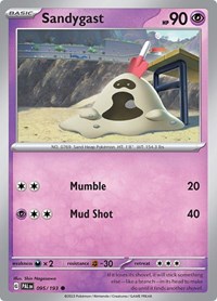 Sandygast - 095/193 - SV02: Paldea Evolved - 095/193