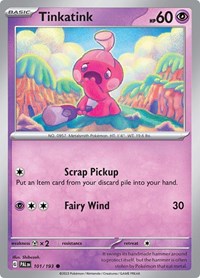 Tinkatink - 101/193 - SV02: Paldea Evolved - 101/193