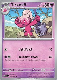 Tinkatuff - 103/193 - SV02: Paldea Evolved - 103/193