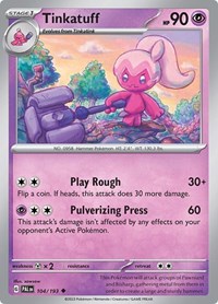 Tinkatuff - 104/193 - SV02: Paldea Evolved - 104/193