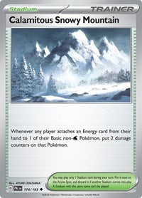 Calamitous Snowy Mountain - SV02: Paldea Evolved - 174/193