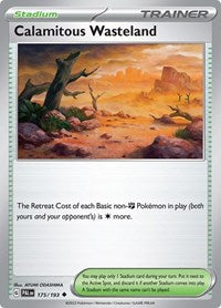 Calamitous Wasteland - SV02: Paldea Evolved - 175/193