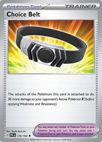 Choice Belt - SV02: Paldea Evolved - 176/193