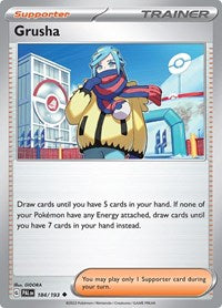 Grusha - 184/193 - SV02: Paldea Evolved - 184/193