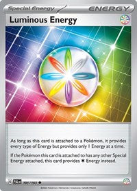 Luminous Energy - SV02: Paldea Evolved - 191/193