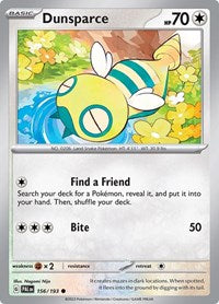 Dunsparce - SV02: Paldea Evolved - 156/193