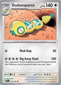 Dudunsparce - SV02: Paldea Evolved - 157/193