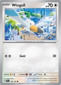 Wingull - SV02: Paldea Evolved - 158/193