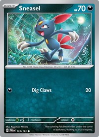 Sneasel - SV02: Paldea Evolved - 133/193