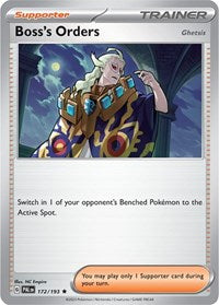 Boss's Orders - 172/193 - Deck Exclusives - 172/193