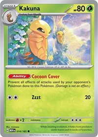 Kakuna - SV: Scarlet & Violet 151 - 014/165