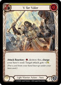 V for Valor (Yellow) - Dusk till Dawn - DTD061