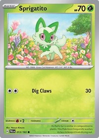Sprigatito - 013/193 (Summer 2023 Collector Chest) - Miscellaneous Cards & Products - 013/193