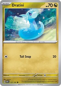 Dratini - SV03: Obsidian Flames - 157/197