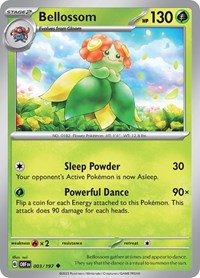 Bellossom - SV03: Obsidian Flames - 003/197
