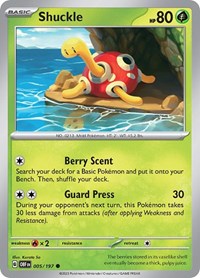Shuckle - SV03: Obsidian Flames - 005/197