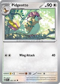 Pidgeotto - SV03: Obsidian Flames - 163/197