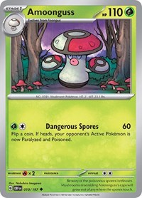 Amoonguss - SV03: Obsidian Flames - 010/197
