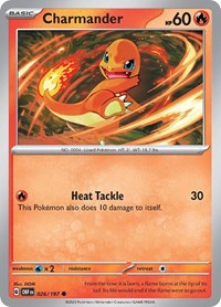 Charmander - SV03: Obsidian Flames - 026/197