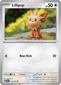 Lillipup - SV03: Obsidian Flames - 170/197