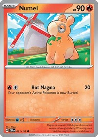 Numel - SV03: Obsidian Flames - 031/197