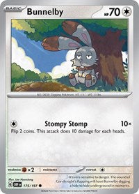Bunnelby - SV03: Obsidian Flames - 175/197