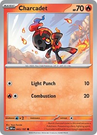 Charcadet - SV03: Obsidian Flames - 043/197