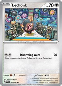 Lechonk - 181/197 - SV03: Obsidian Flames - 181/197