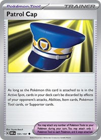 Patrol Cap - SV03: Obsidian Flames - 191/197