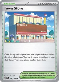 Town Store - SV03: Obsidian Flames - 196/197