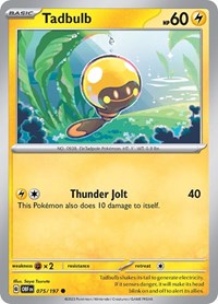 Tadbulb 075/197 - SV03: Obsidian Flames - 075/197