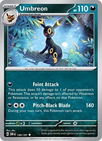 Umbreon - SV03: Obsidian Flames - 130/197