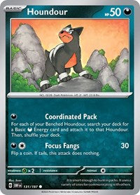 Houndour - 131/197 - SV03: Obsidian Flames - 131/197