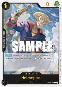 Helmeppo (Store Championship Participation Pack Vol. 2) - One Piece Promotion Cards - OP03-091