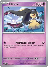 Mawile - 089/197 - SV03: Obsidian Flames - 089/197